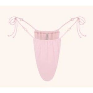 Gooseberry Intimates Side Tie Bikini Briefs in Baby Pink